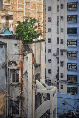 Illustration for article titled These post-apocalypse images of Hong Kong are actually real photos